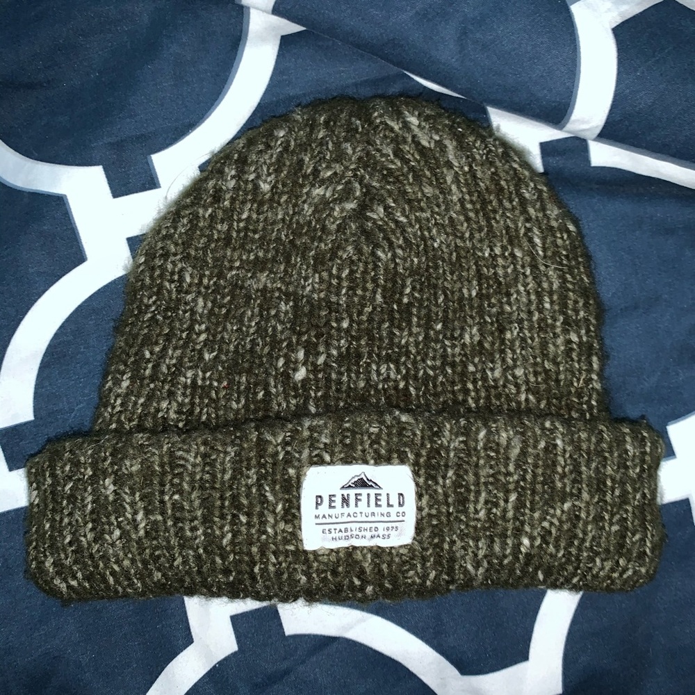 Olive specked Penfield beanie
